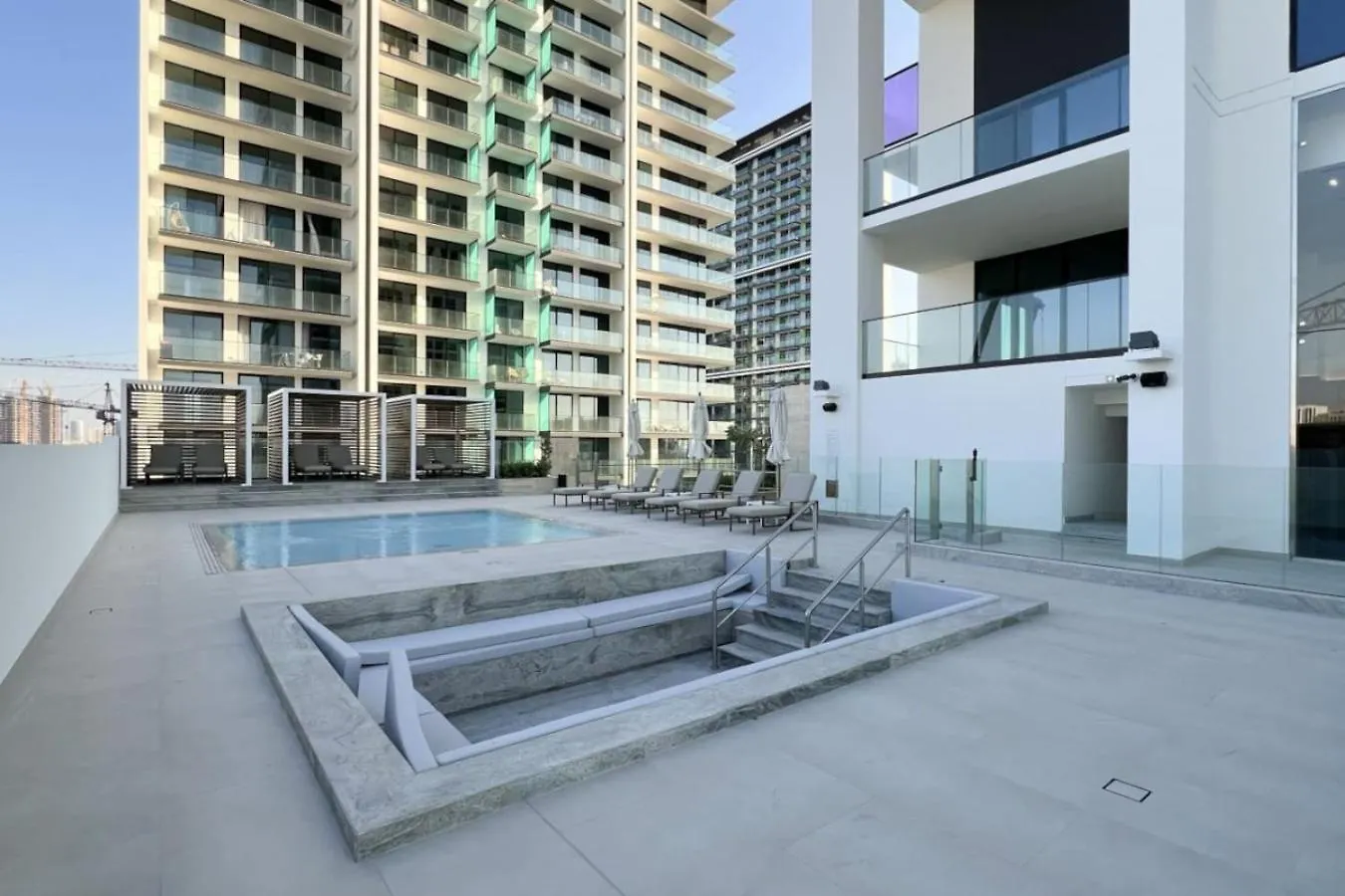 Large New Apartment Pool In Jvc Community Dubai United Arab Emirates