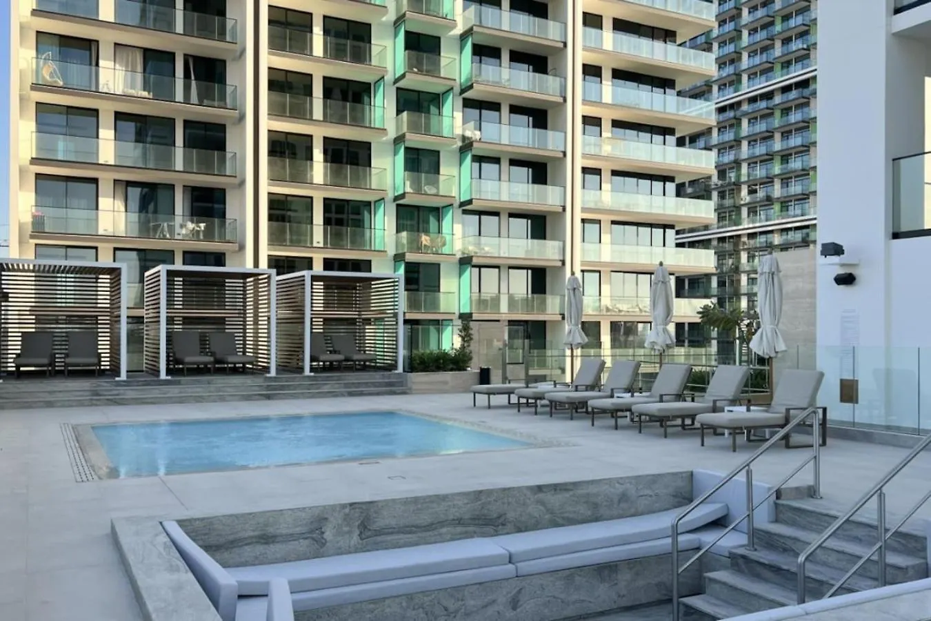 Large New Apartment Pool In Jvc Community Dubai