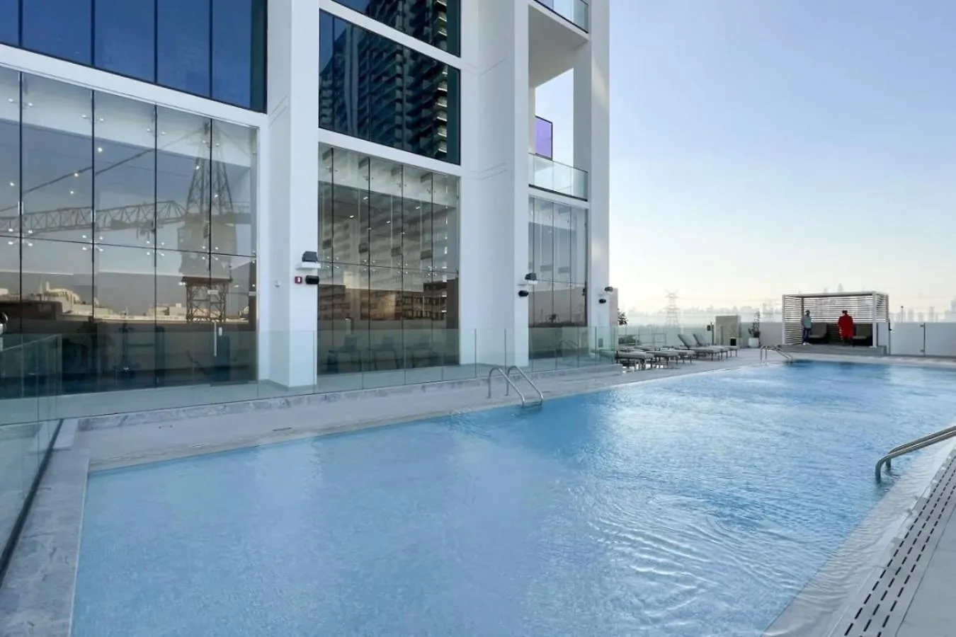 Large New Apartment Pool In Jvc Community Dubai